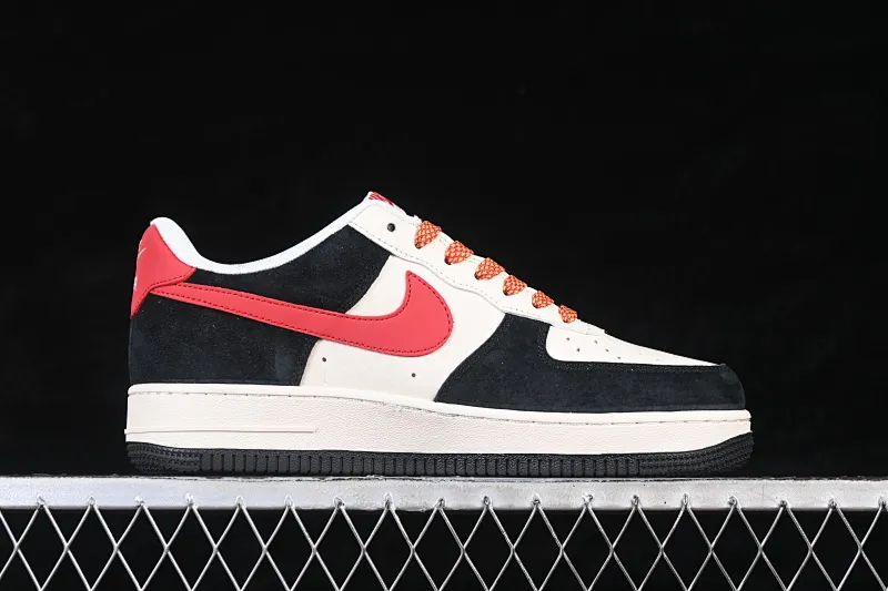 All Categories Nk Air Force 1 Air Force Series Nk Air Force 1 Low Air Force Low Nike Air Force 1'07 Low Year of the Horse Limited Edition Red and Black Contrast Air Force One Low-top Casual Shoes MZ9588-835